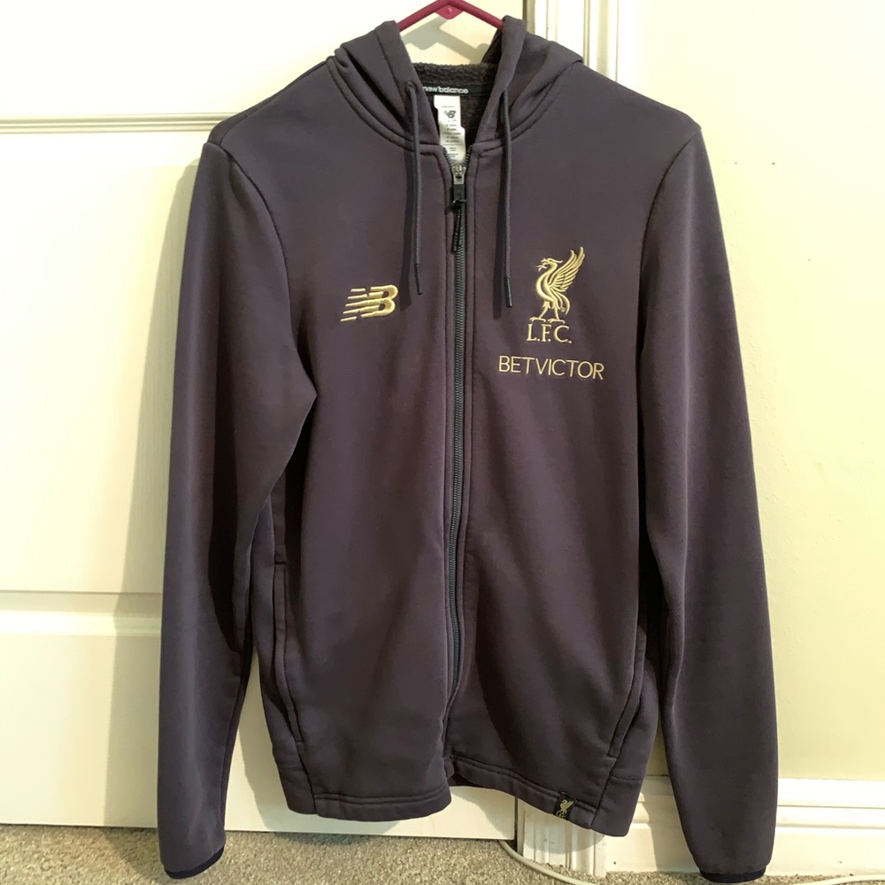 New Balance Liverpool Coaches Collection Hoodie